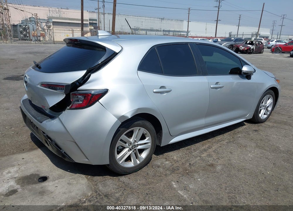 2020 TOYOTA COROLLA SE VIN: JTND4RBEXL3094633
