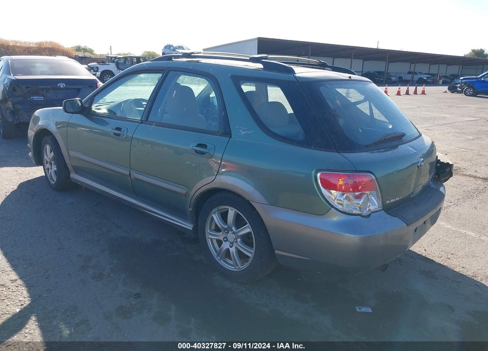 2007 SUBARU IMPREZA OUTBACK SPORT VIN: JF1GG63667H803085