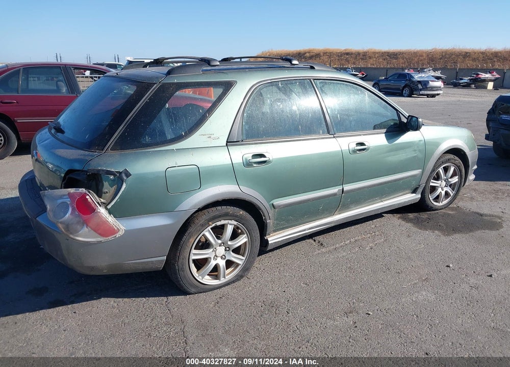 2007 SUBARU IMPREZA OUTBACK SPORT VIN: JF1GG63667H803085