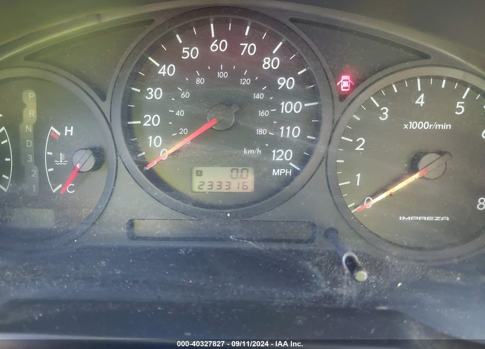 2007 SUBARU IMPREZA OUTBACK SPORT VIN: JF1GG63667H803085