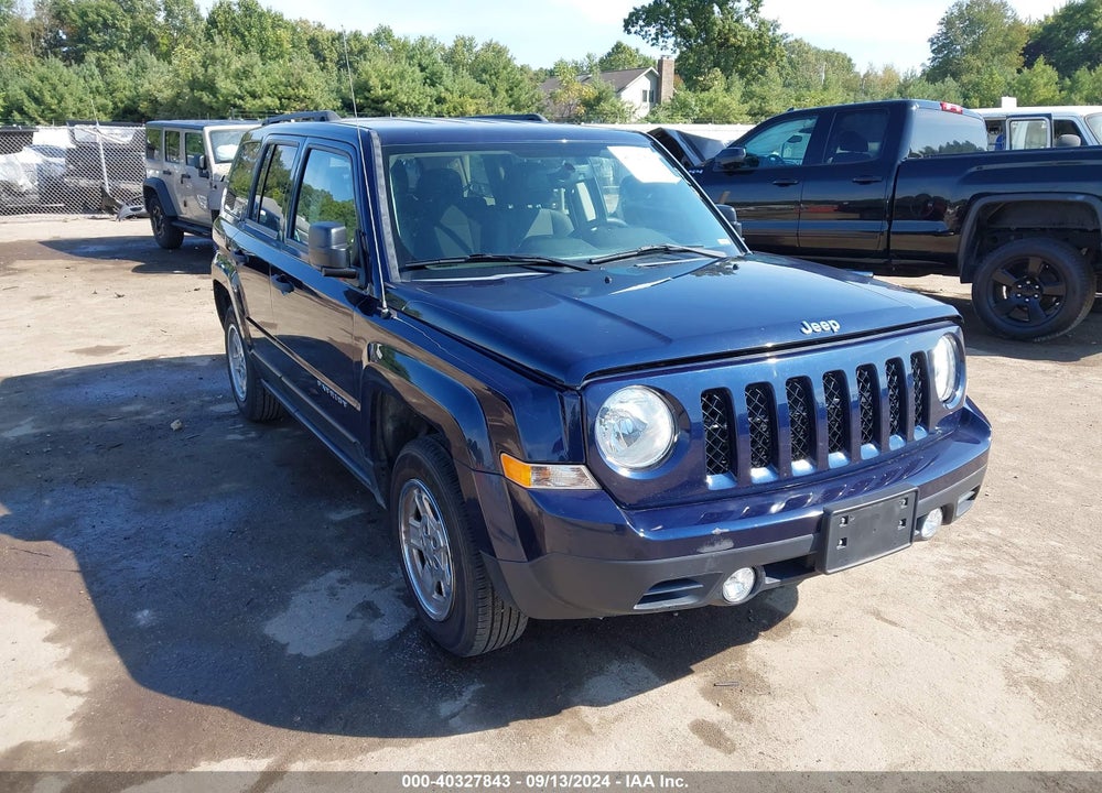 2016 JEEP PATRIOT SPORT VIN: 1C4NJPBA4GD717053