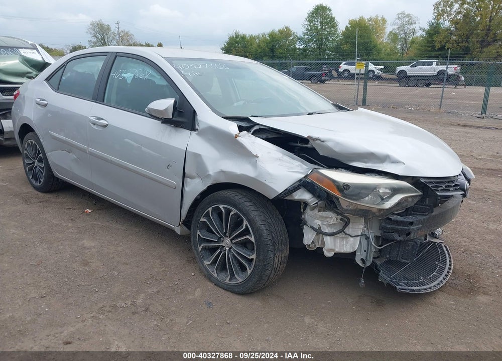 2015 TOYOTA COROLLA S PLUS VIN: 2T1BURHE4FC335150