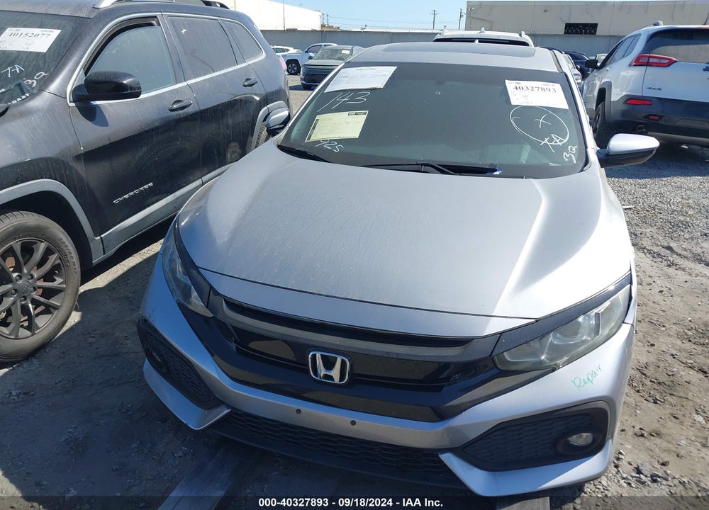 2018 HONDA CIVIC EX VIN: SHHFK7H52JU432829