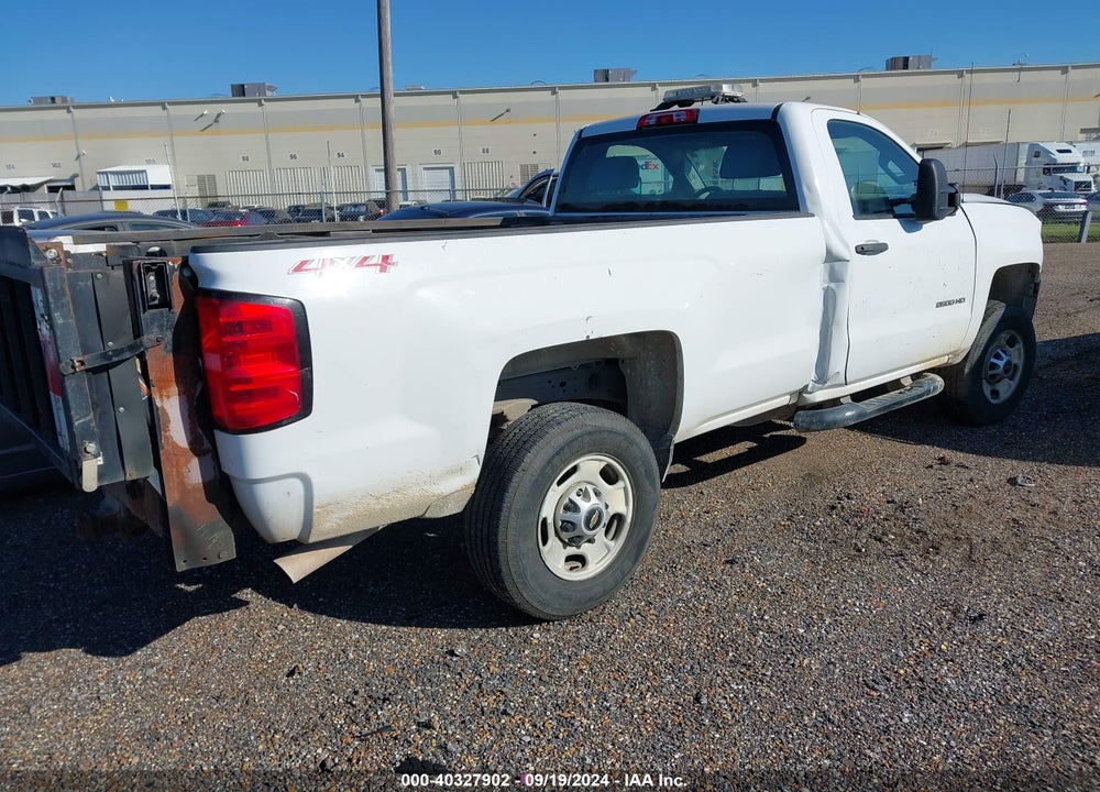 2018 CHEVROLET SILVERADO 2500HD WT VIN: 1GC0KUEG4JZ211416