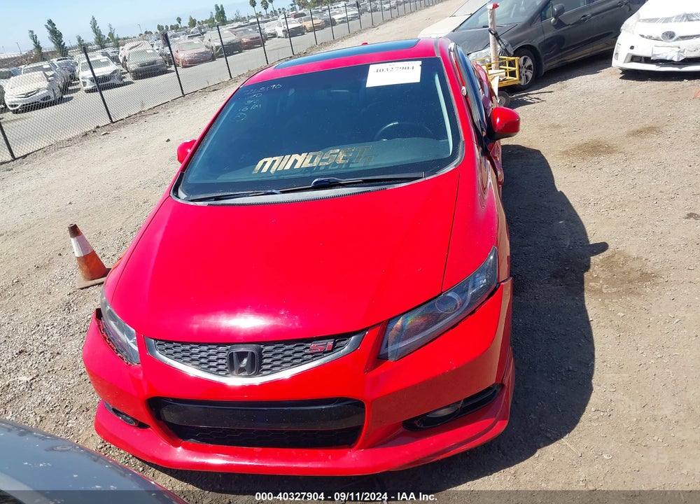 2012 HONDA CIVIC SI VIN: 2HGFG4A55CH709631