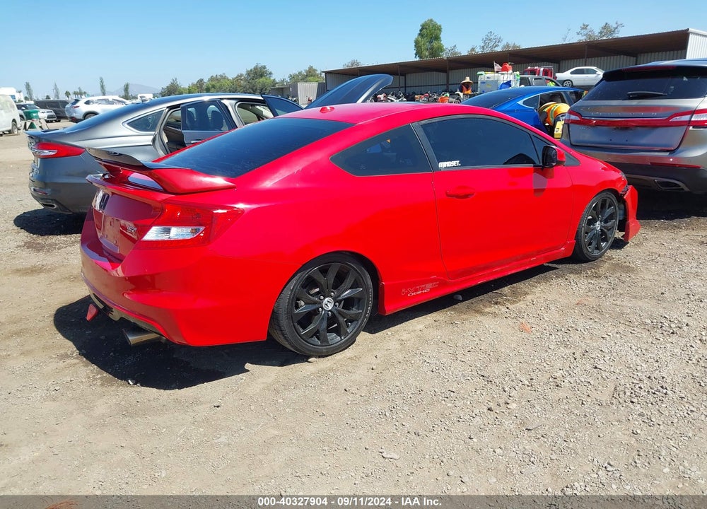 2012 HONDA CIVIC SI VIN: 2HGFG4A55CH709631