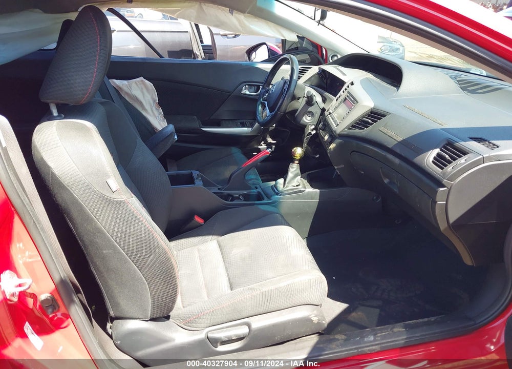 2012 HONDA CIVIC SI VIN: 2HGFG4A55CH709631
