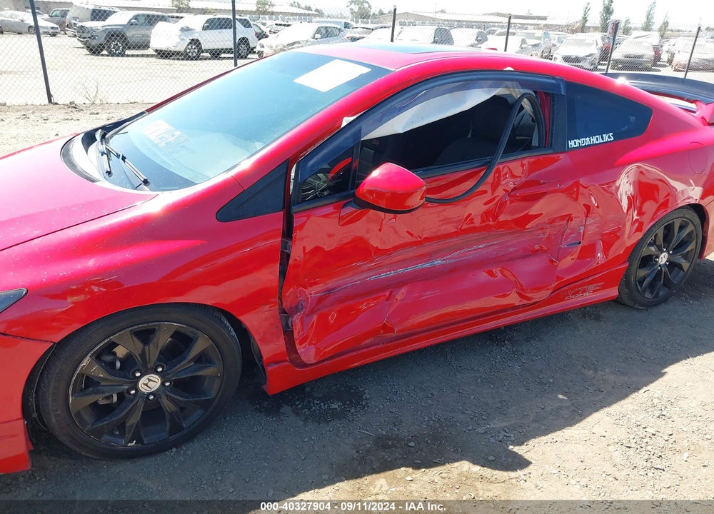 2012 HONDA CIVIC SI VIN: 2HGFG4A55CH709631