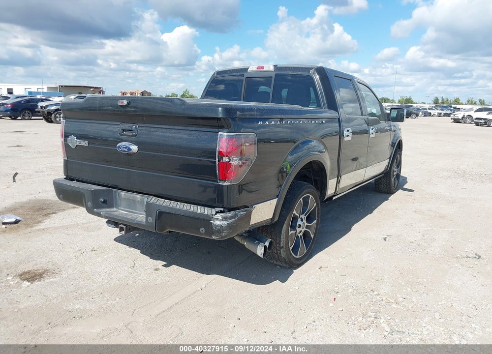 2012 FORD F-150 HARLEY-DAVIDSON VIN: 1FTFW1E67CFD05668