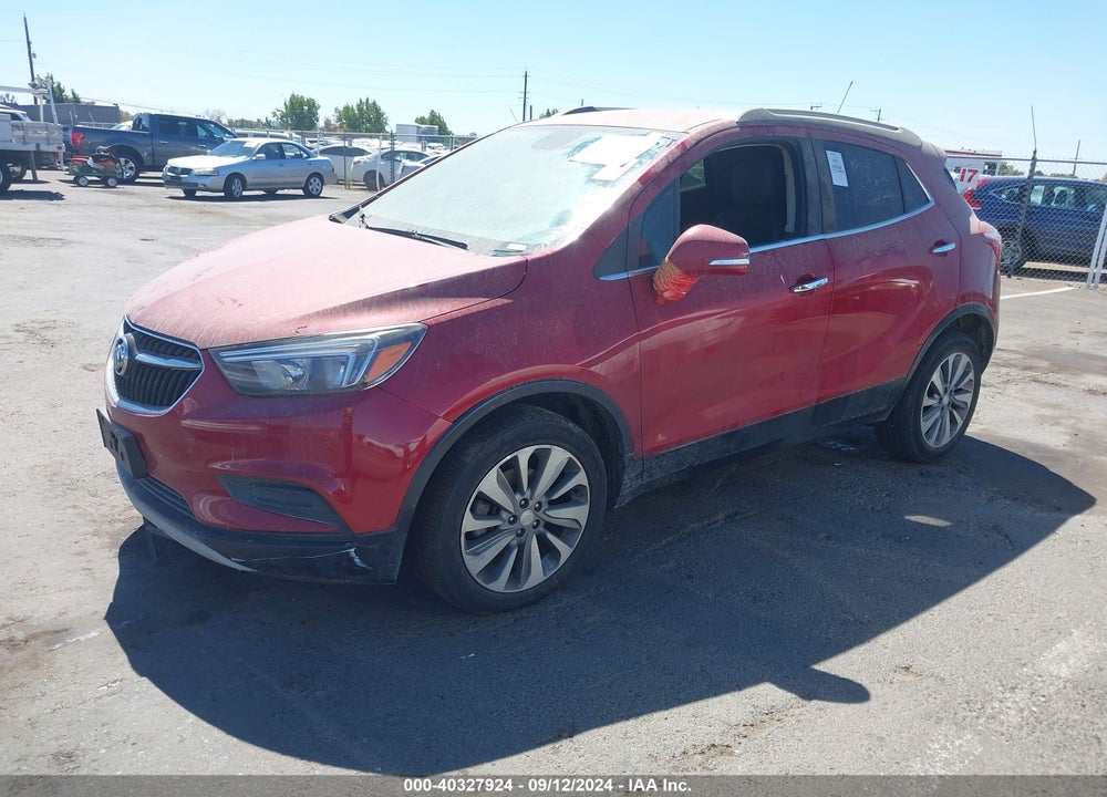 2019 BUICK ENCORE AWD PREFERRED VIN: KL4CJESB8KB737826