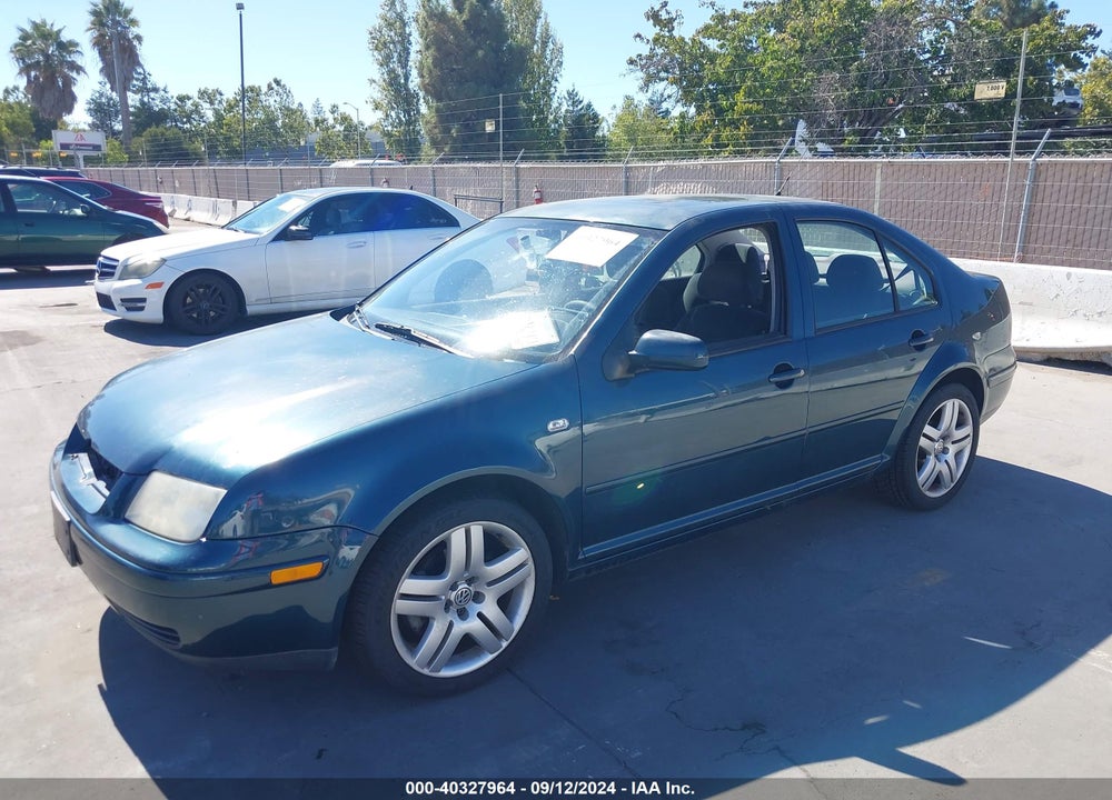 2001 VOLKSWAGEN JETTA GLS VR6 VIN: 3VWSG69M11M175446