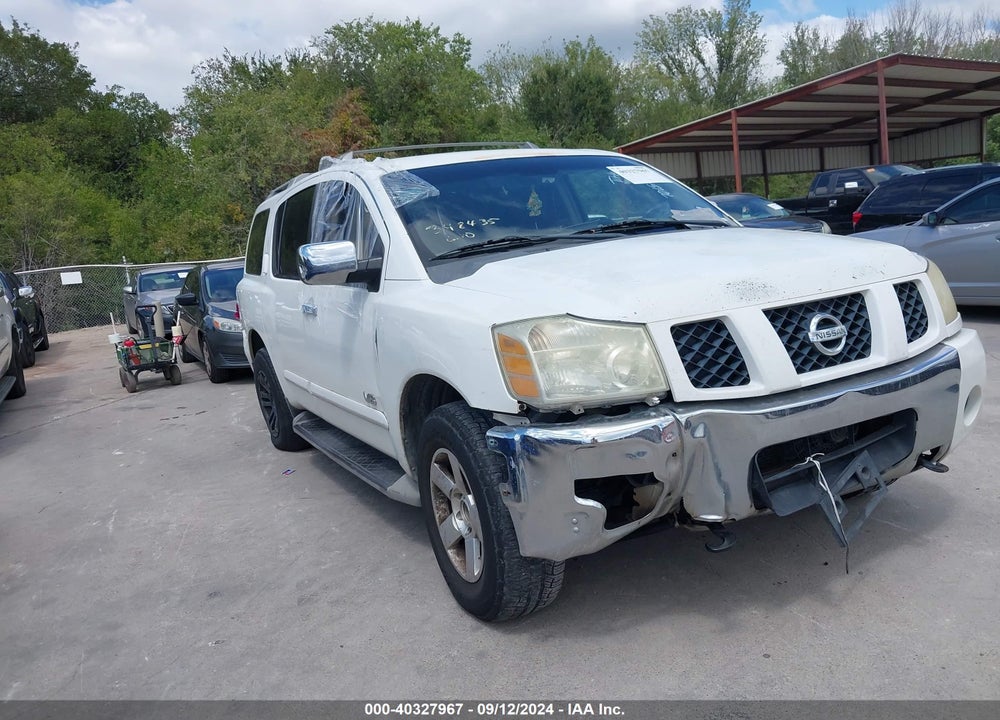 2006 NISSAN ARMADA SE VIN: 5N1AA08B96N701599