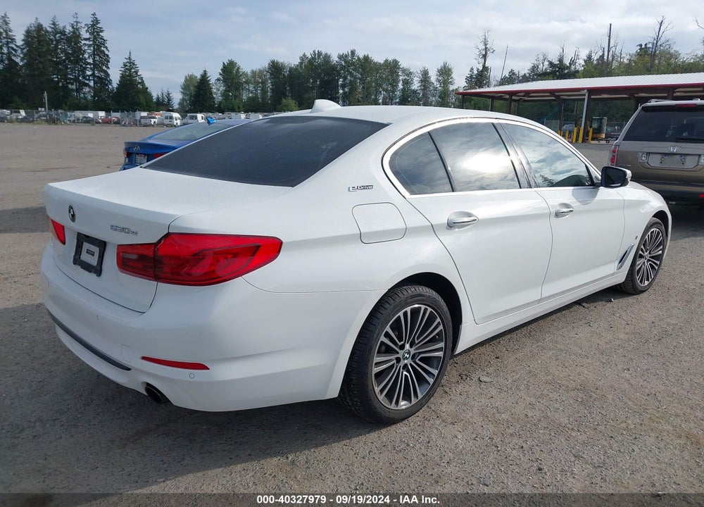 2018 BMW 530E IPERFORMANCE VIN: WBAJA9C5XJB249969