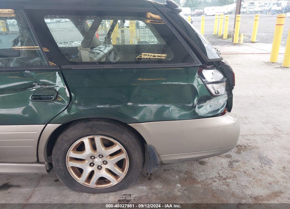 2002 SUBARU OUTBACK LIMITED VIN: 4S3BH686727632517