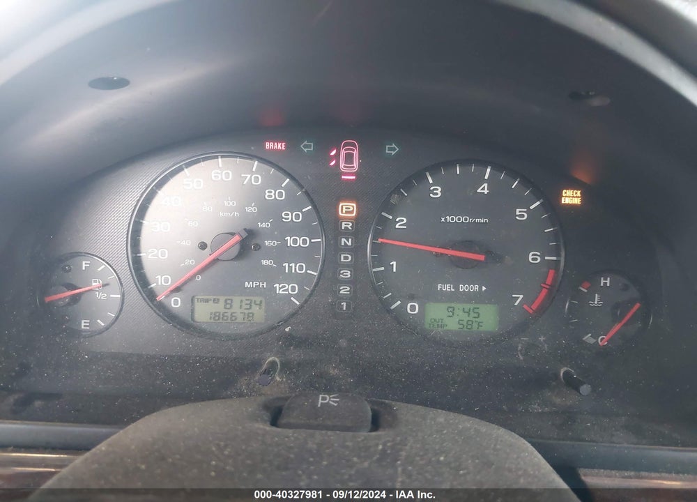 2002 SUBARU OUTBACK LIMITED VIN: 4S3BH686727632517