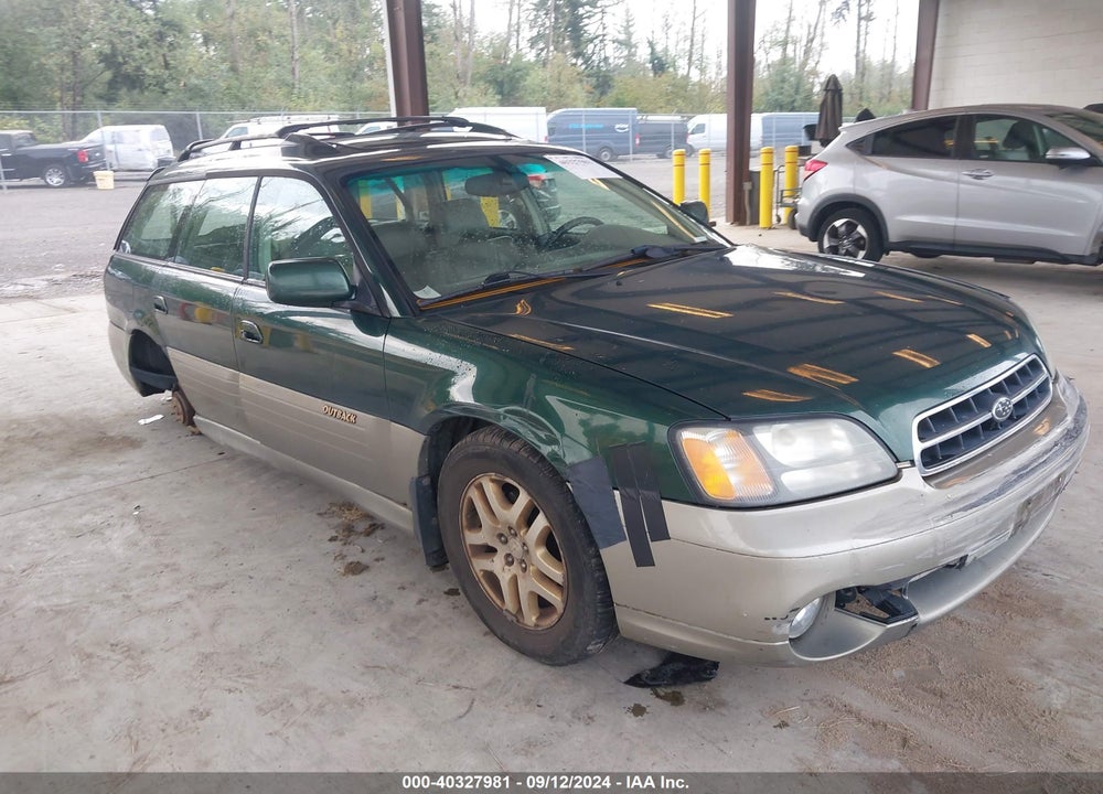 2002 SUBARU OUTBACK LIMITED VIN: 4S3BH686727632517