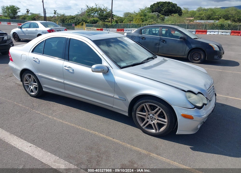 2005 MERCEDES-BENZ C 240 LUXURY VIN: WDBRF61J45A688326
