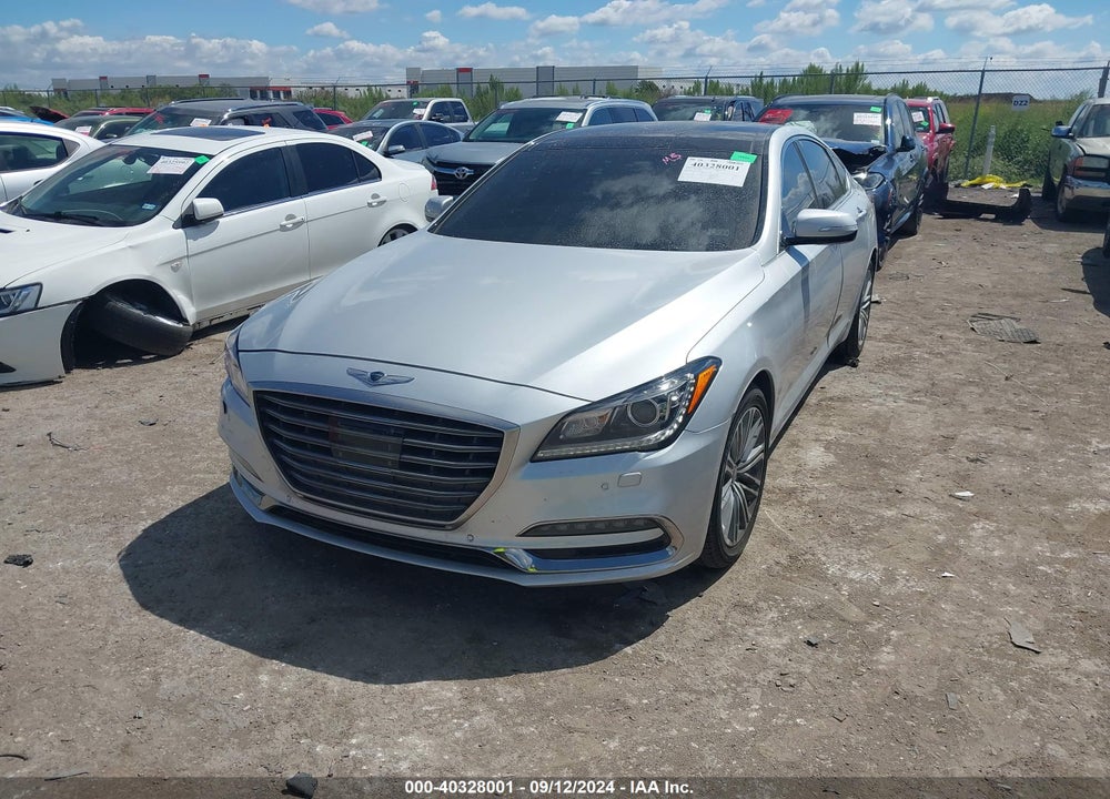 2018 GENESIS G80 3.8 VIN: KMHGN4JE4JU238442