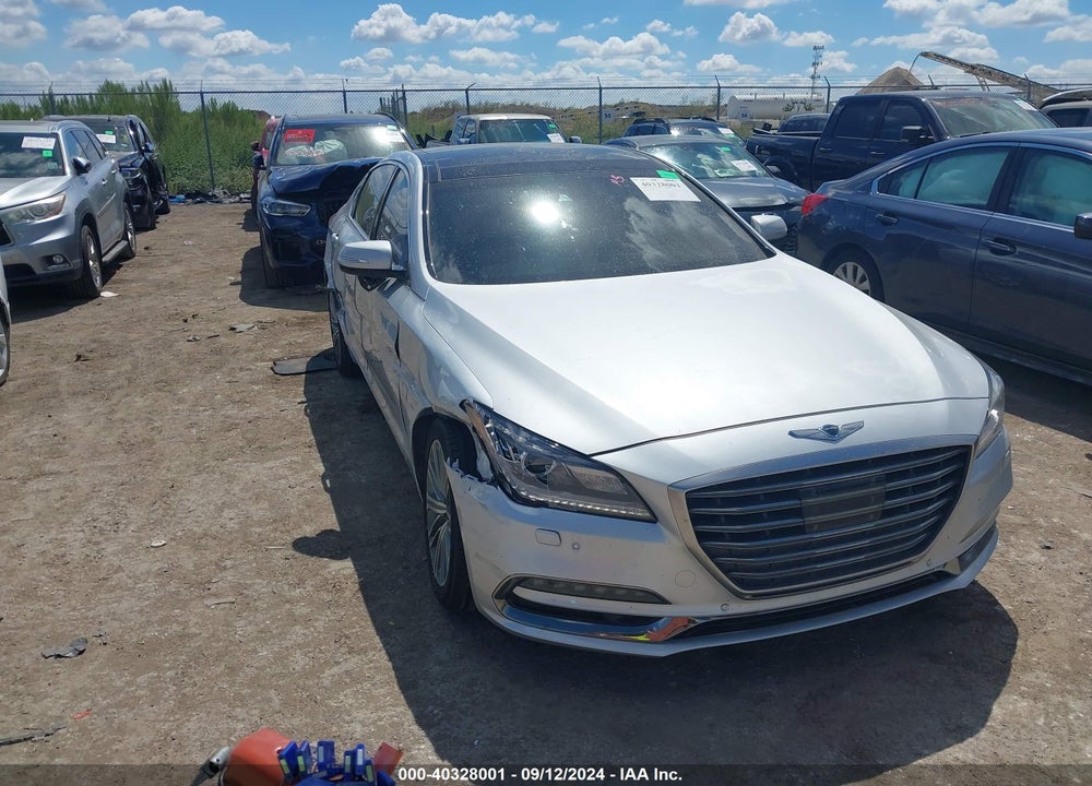 2018 GENESIS G80 3.8 VIN: KMHGN4JE4JU238442