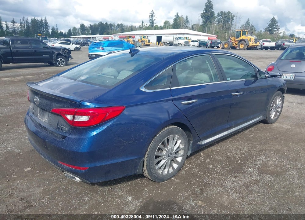 2015 HYUNDAI SONATA VIN: 5NPE34AFXFH196225