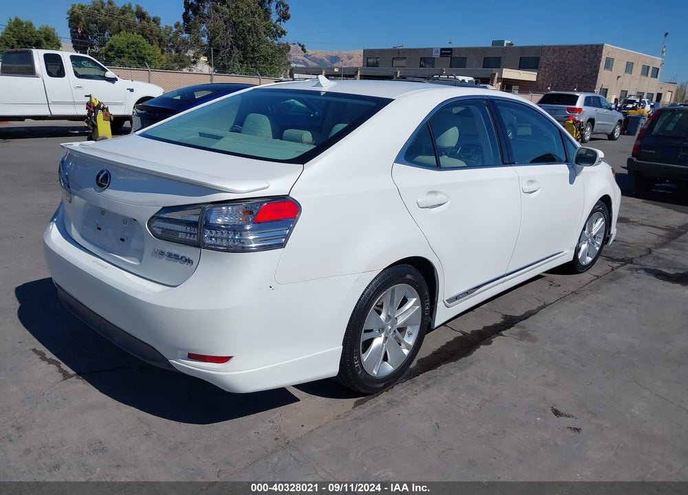 2012 LEXUS HS 250H VIN: JTHBB1BA6C2051217