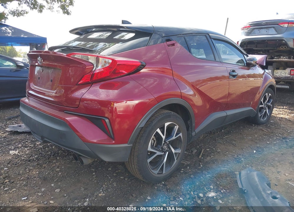 2019 TOYOTA C-HR XLE VIN: NMTKHMBX9KR077340