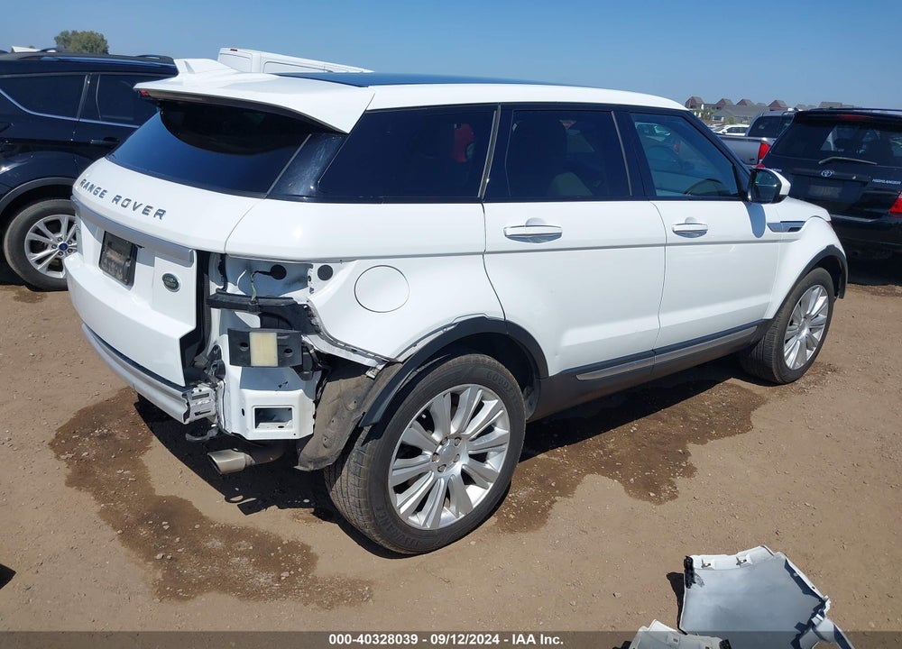 2016 LAND ROVER RANGE ROVER EVOQUE HSE VIN: SALVR2BG6GH144139