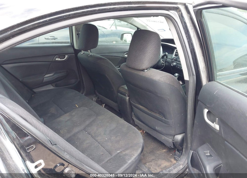 2013 HONDA CIVIC LX VIN: 2HGFB2F5XDH591735