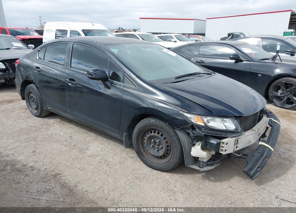 2013 HONDA CIVIC LX VIN: 2HGFB2F5XDH591735