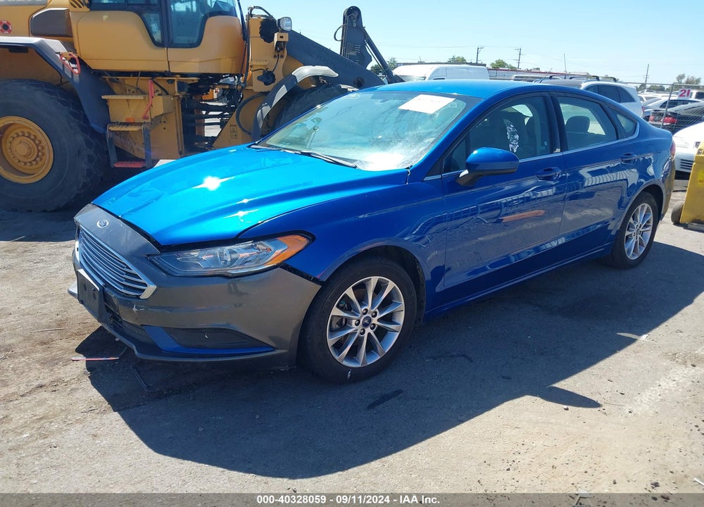 2017 FORD FUSION VIN: 3FA6P0H75HR351642