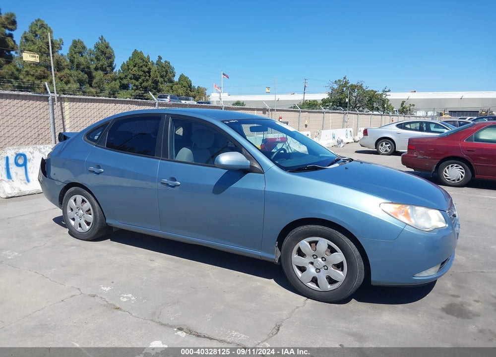 2007 HYUNDAI ELANTRA VIN: KMHDU46D37U251777
