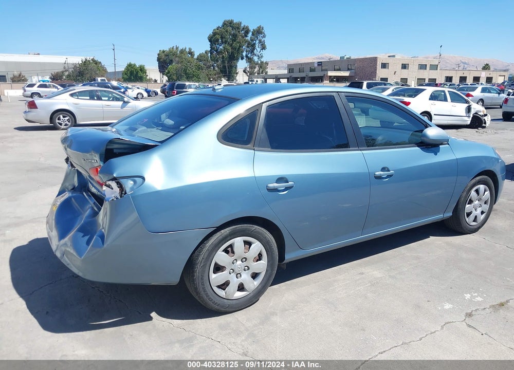 2007 HYUNDAI ELANTRA VIN: KMHDU46D37U251777