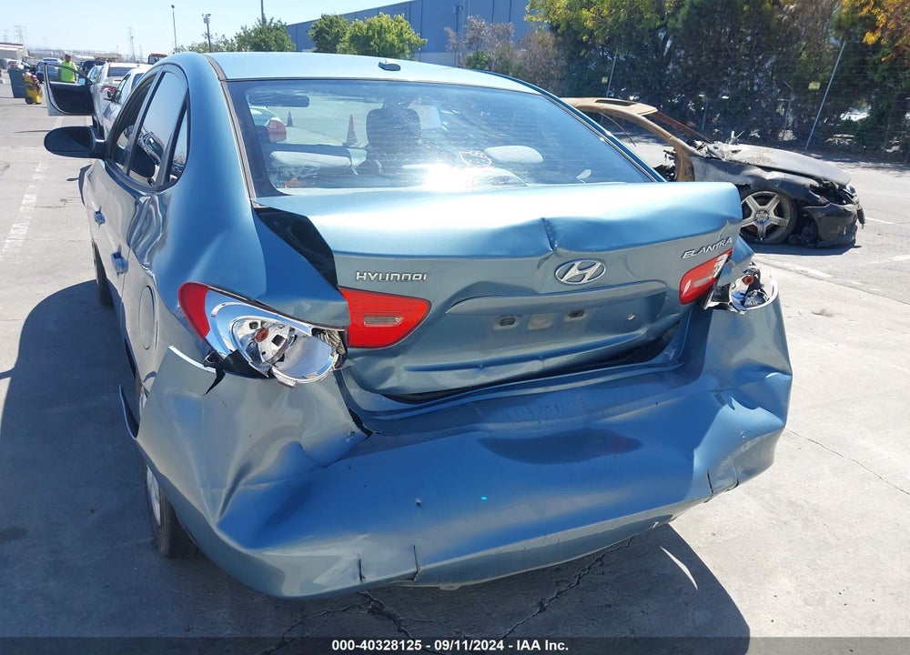2007 HYUNDAI ELANTRA VIN: KMHDU46D37U251777