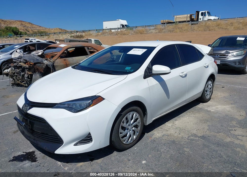 2019 TOYOTA COROLLA LE VIN: 5YFBURHE7KP890717