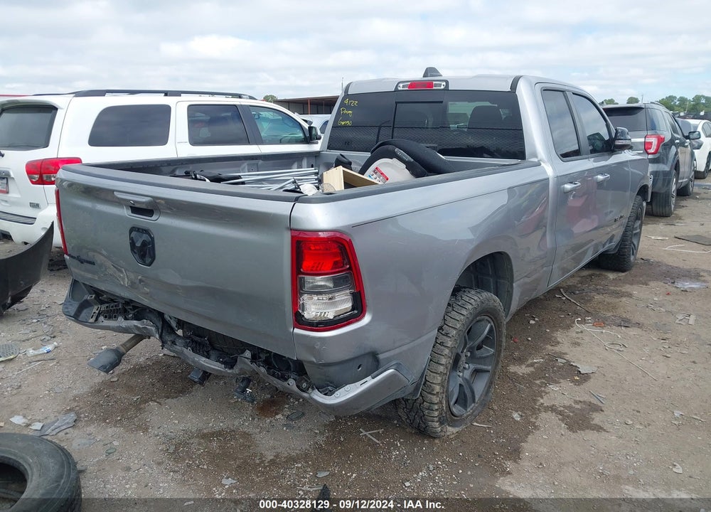 2021 RAM 1500 LONE STAR QUAD CAB 4X2 6'4 BOX VIN: 1C6RREBT4MN767707