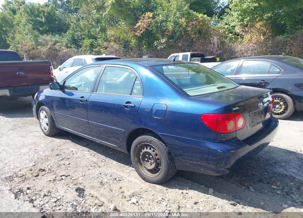 2008 TOYOTA COROLLA LE VIN: 2T1BR30E48C932960