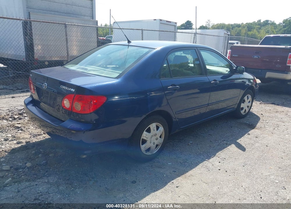 2008 TOYOTA COROLLA LE VIN: 2T1BR30E48C932960