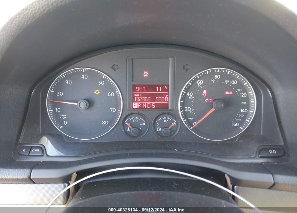 2009 VOLKSWAGEN JETTA 2.5L SE VIN: 3VWTZ71K39M268060