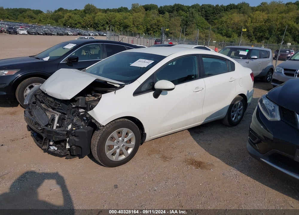2016 KIA RIO LX VIN: KNADM4A39G6587731