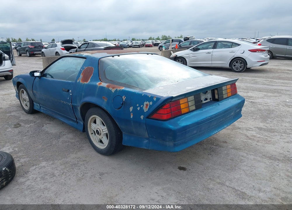 1992 CHEVROLET CAMARO RS VIN: 1G1FP23E5NL134414