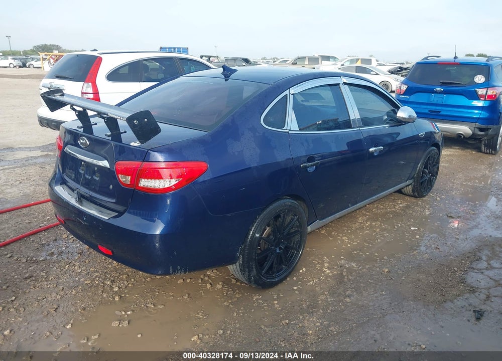 2010 HYUNDAI ELANTRA GLS VIN: KMHDU4AD0AU112026