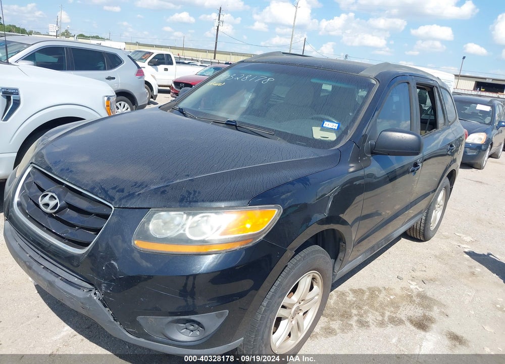 2010 HYUNDAI SANTA FE GLS VIN: 5NMSG3AB3AH385643