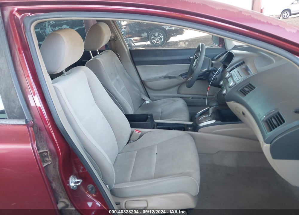 2009 HONDA CIVIC LX VIN: 19XFA165X9E024844