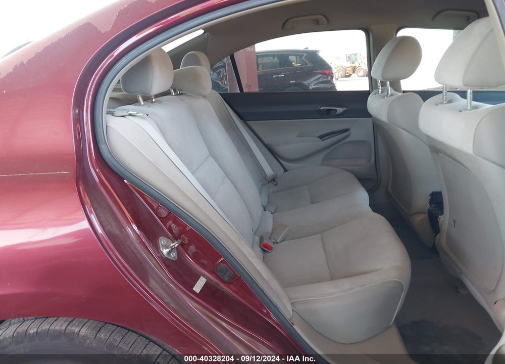 2009 HONDA CIVIC LX VIN: 19XFA165X9E024844