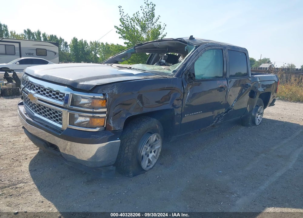 2014 CHEVROLET SILVERADO 1500 1LT VIN: 3GCUKREH4EG357618