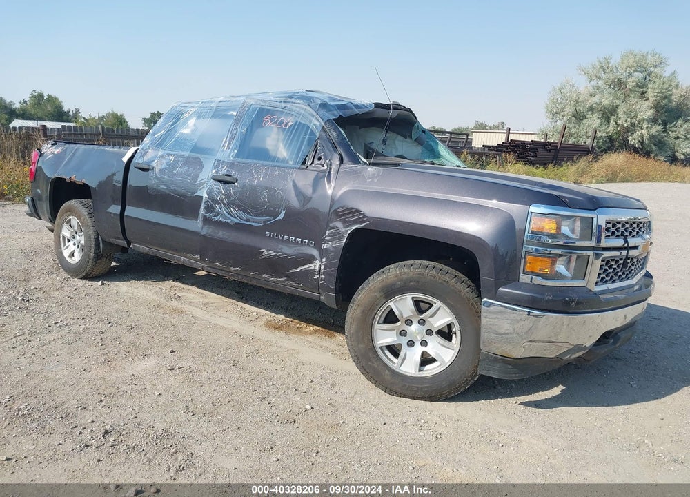 2014 CHEVROLET SILVERADO 1500 1LT VIN: 3GCUKREH4EG357618