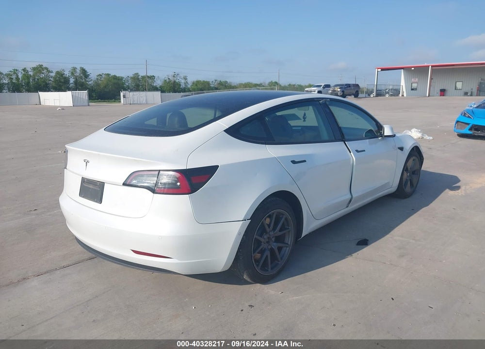 2021 TESLA MODEL 3 STANDARD RANGE PLUS REAR-WHEEL DRIVE VIN: 5YJ3E1EA5MF017616