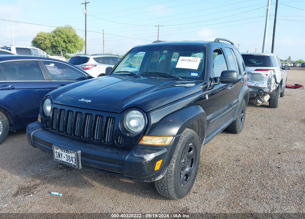 2007 JEEP LIBERTY SPORT VIN: 1J4GL48K37W664118