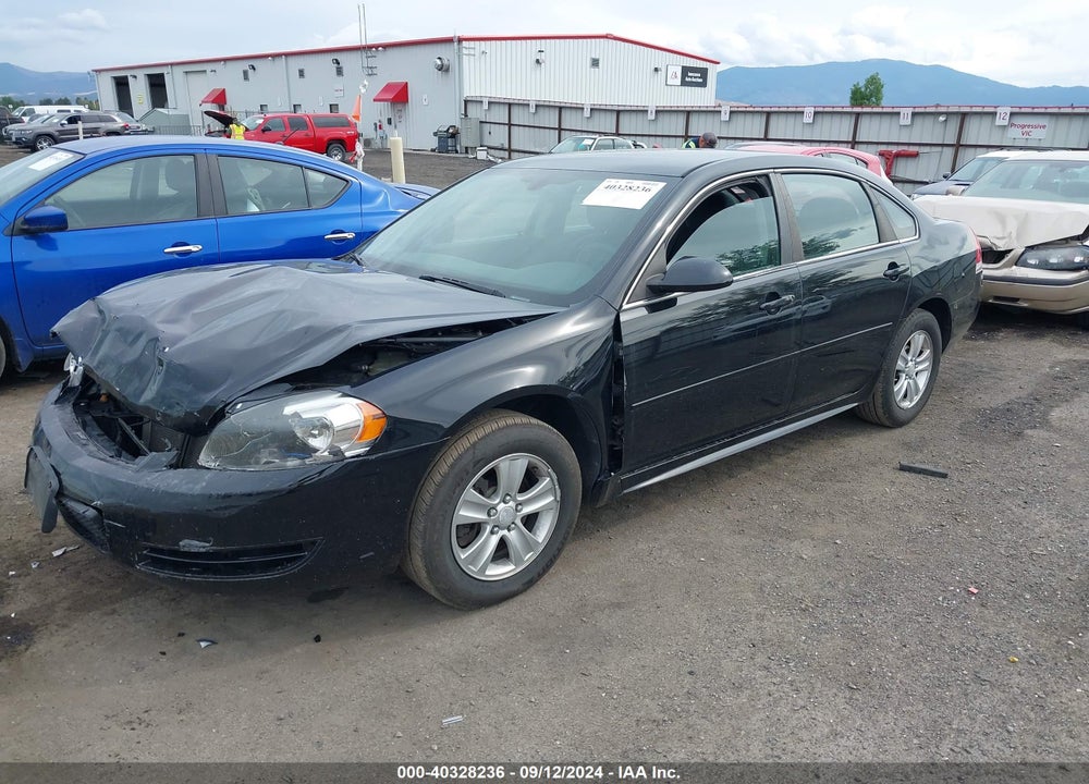 2012 CHEVROLET IMPALA LS VIN: 2G1WF5E37C1177266