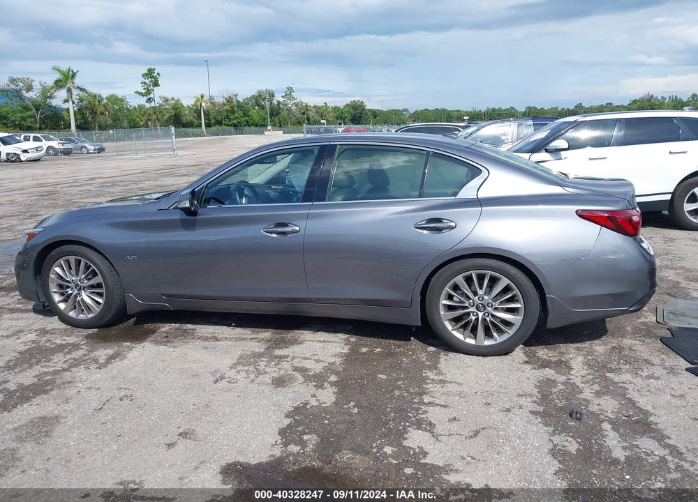 2019 INFINITI Q50 3.0T LUXE VIN: JN1EV7AP7KM512364